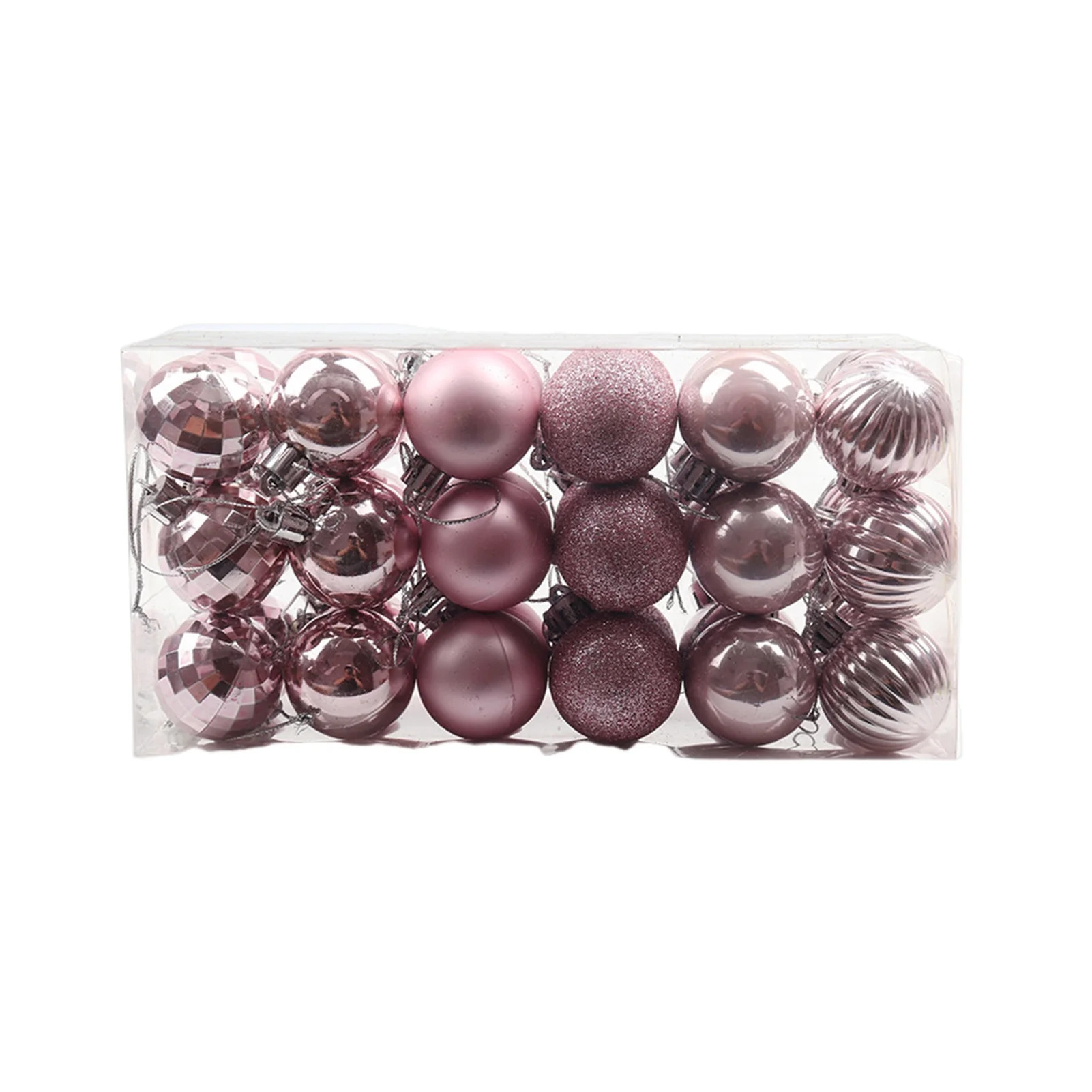 Christmas Ball Plastic Pendant Hanging Ball Christmas 36 Pieces Tree Decoration 1.5 inches /36 Co... | Walmart (CA)