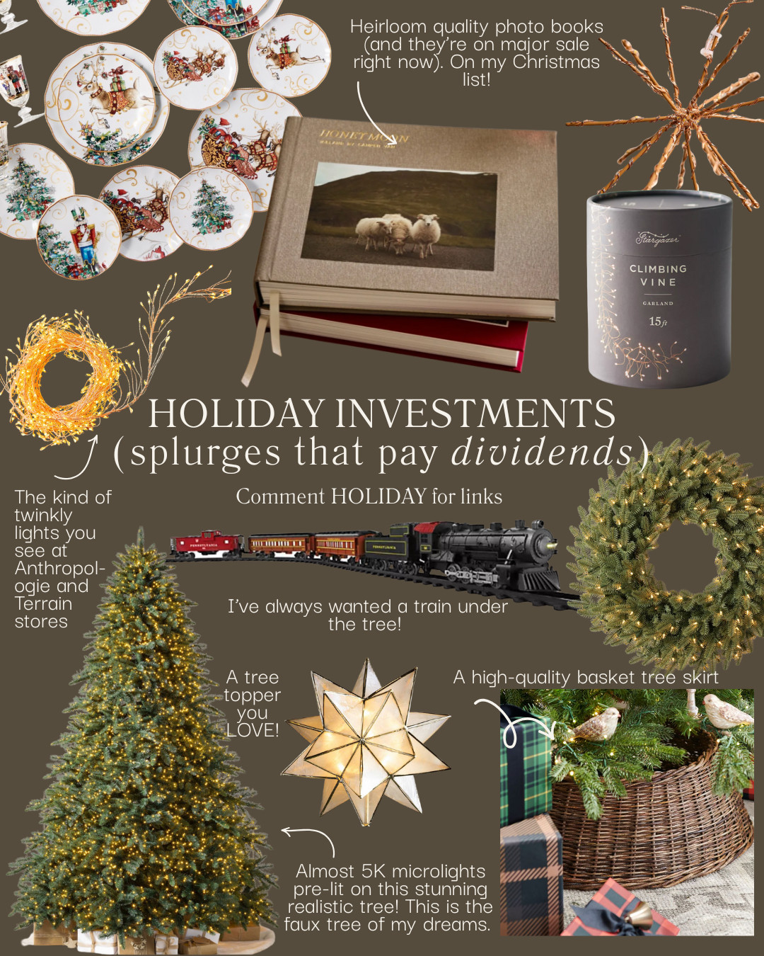 holiday investments, holiday splurge, holiday decorations, home decor, christmas gift, christmas decor 

 #LTKCyberWeek #LTKHoliday #LTKHome