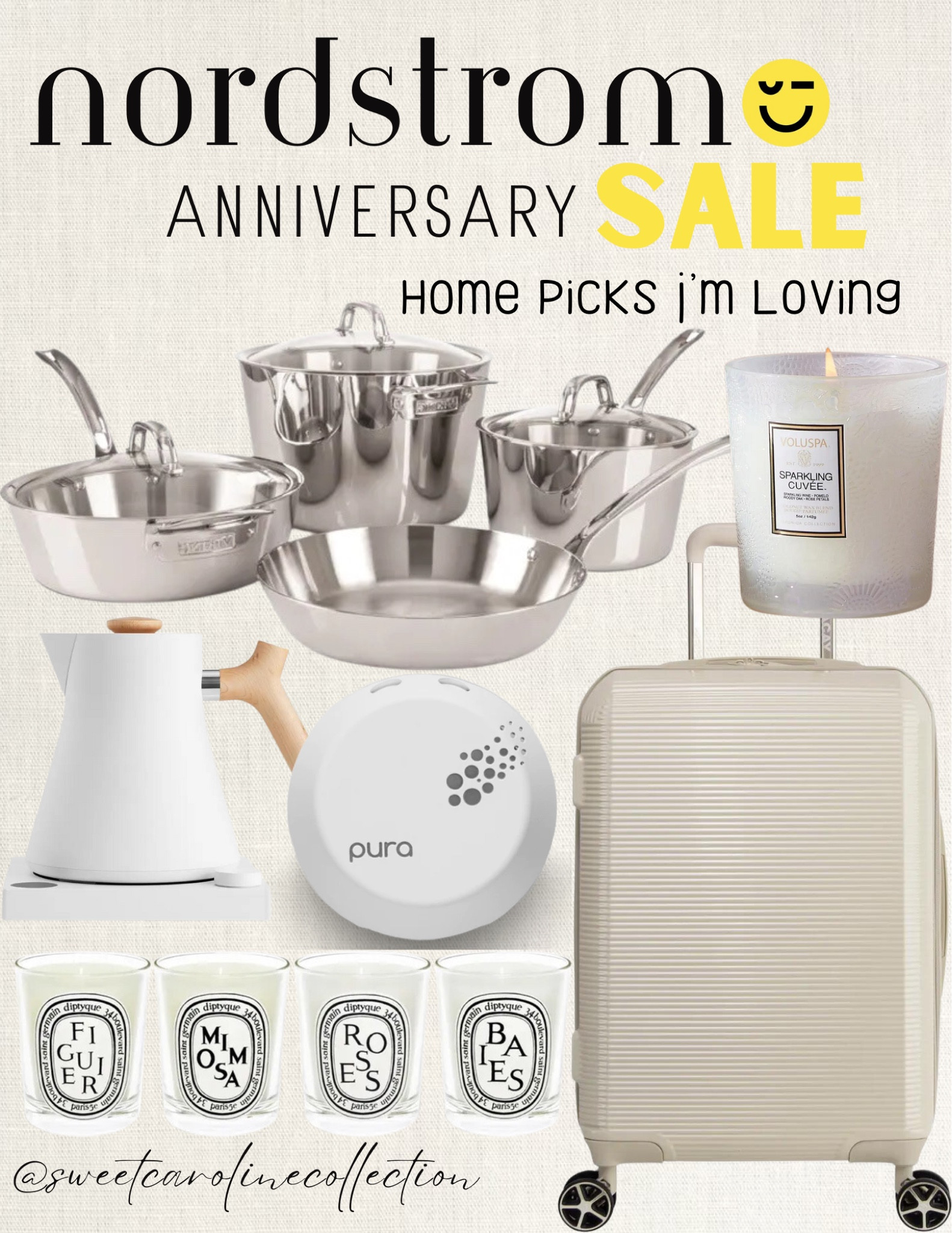 Nordstrom Anniversary Sale - home picks I’m loving 🏠

Nordstrom, sale, anniversary sale, robe, home, kitchen, suitcase, travel, candle, hydro flask, beis, voluspa, Ugg, diptyque, Viking, vacay, vacation, travel bag, Jo Malone London, fellow, ice bucket, matouk, moccamaster, down comforter, sheets, duvet, bedding, bedroom, blanket, cake stand, Crosley, purse, diffuser, fragrance, pot and pan set, tea pot, tea kettle, nest, electric tea kettle, candle set, luxe, barefoot dreams, slippers, candle, fuzzy socks, Ugg, pajama, pajama set, pjs, blanket, cozy, style, fashion, lounge set, home, bathroom, must have, best seller, top seller, bedroom, under 400, under 300, under 200, under 100, under 50, sweet Caroline collection

#LTKhome #LTKxNSale #LTKsalealert