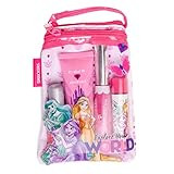 Lip Smacker Princess Glam Bag Makeup Set, Lip Balm, Lip Gloss, Nail Polish, Lotion | Amazon (US)