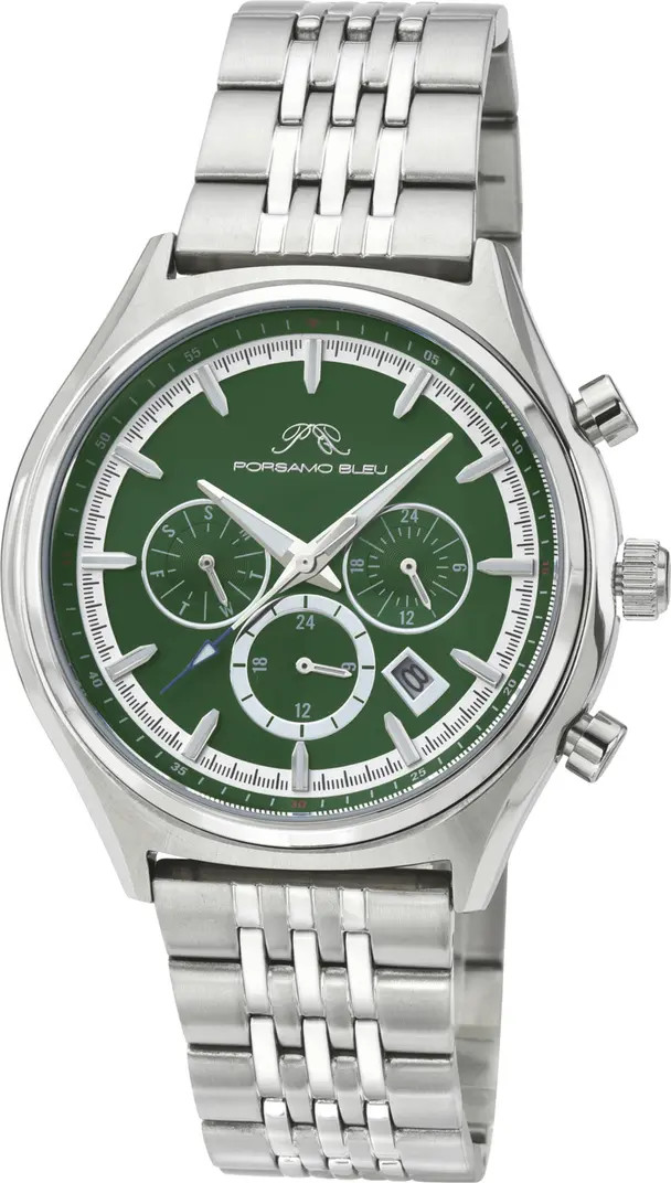 Charlie Multifunction Bracelet Strap Watch, 45mm | Nordstrom Rack