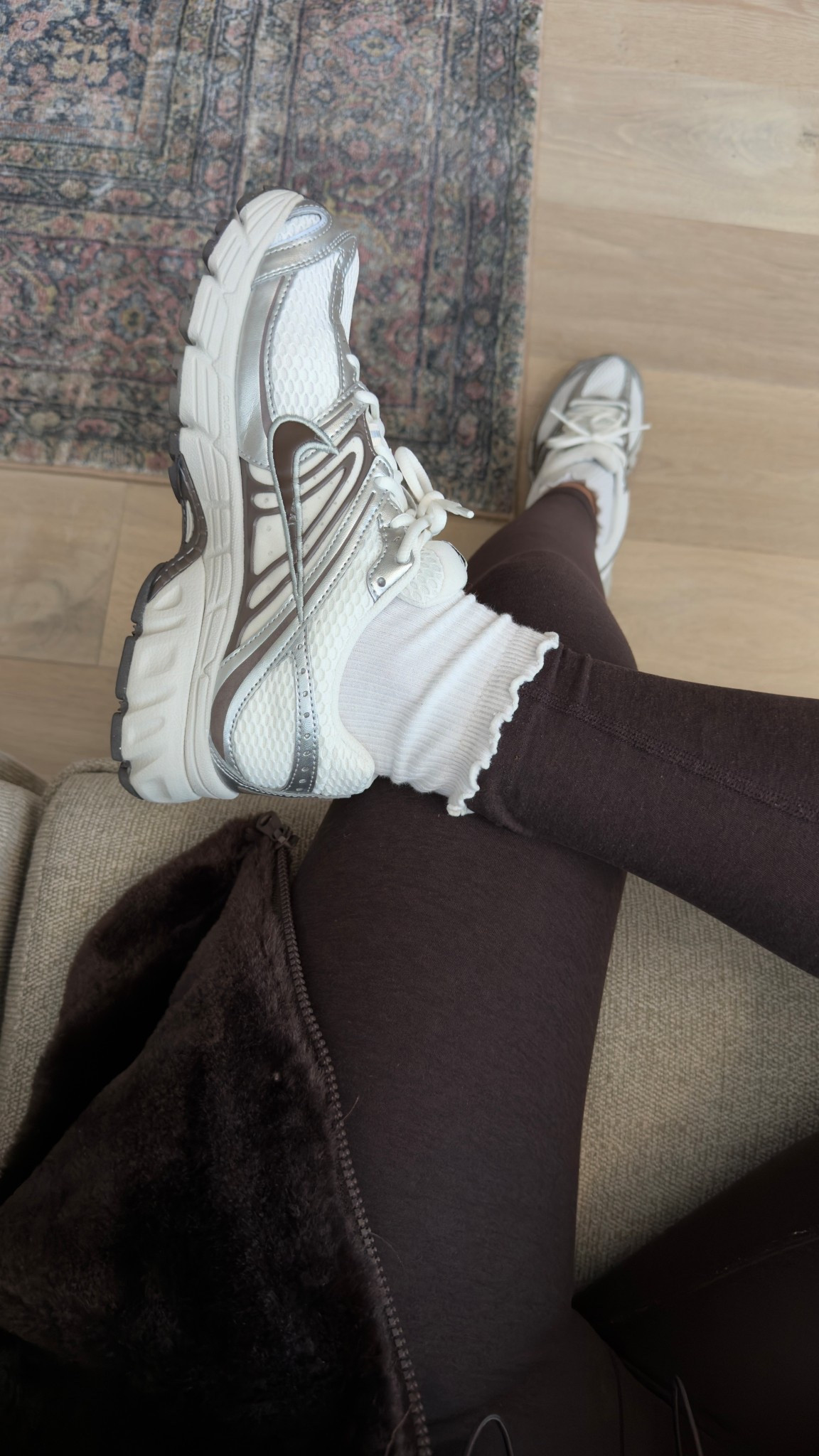 Size up 1/2 sneakers
