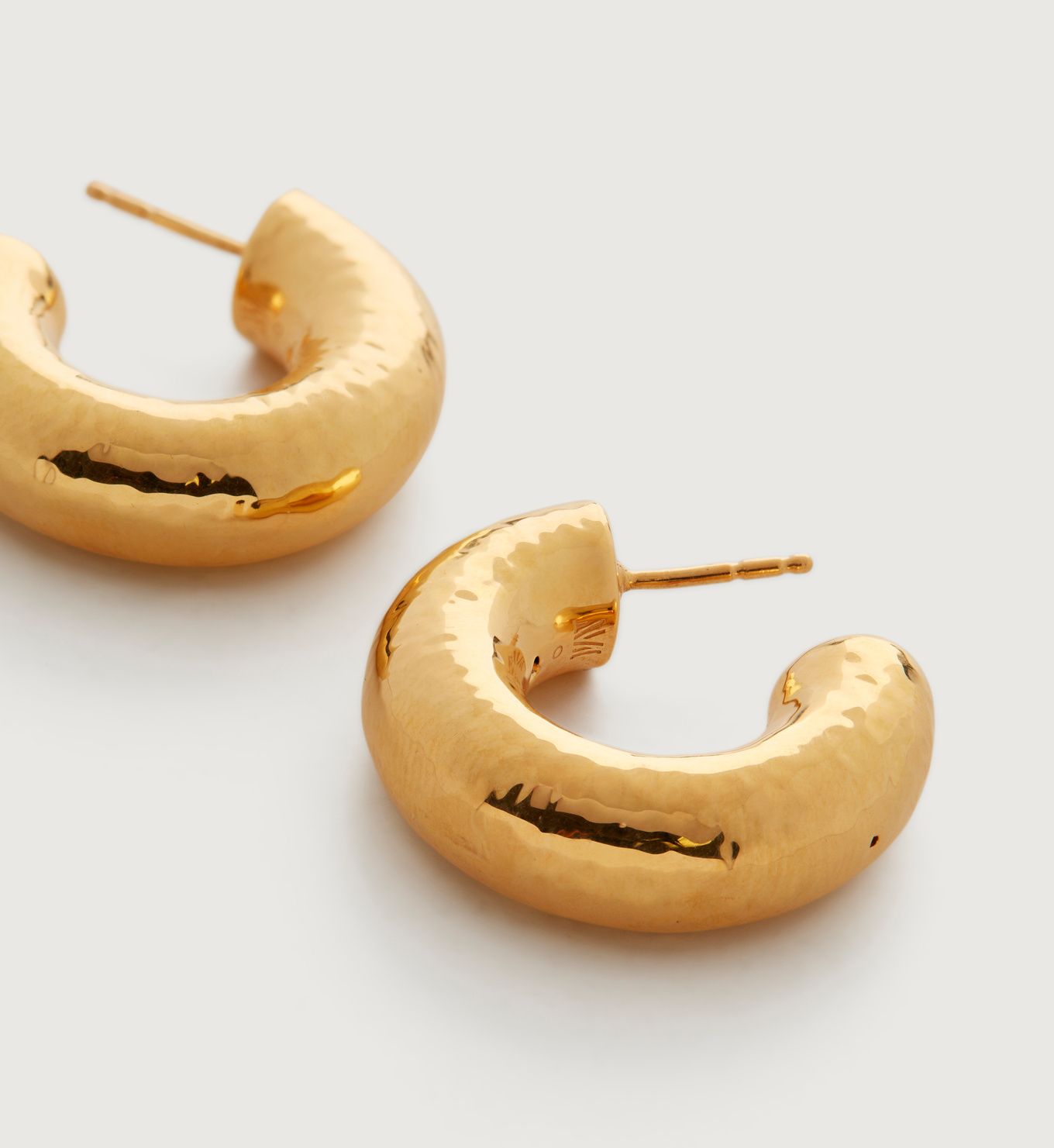 Siren Muse Chunky Medium Hoop Earrings | Monica Vinader (US)
