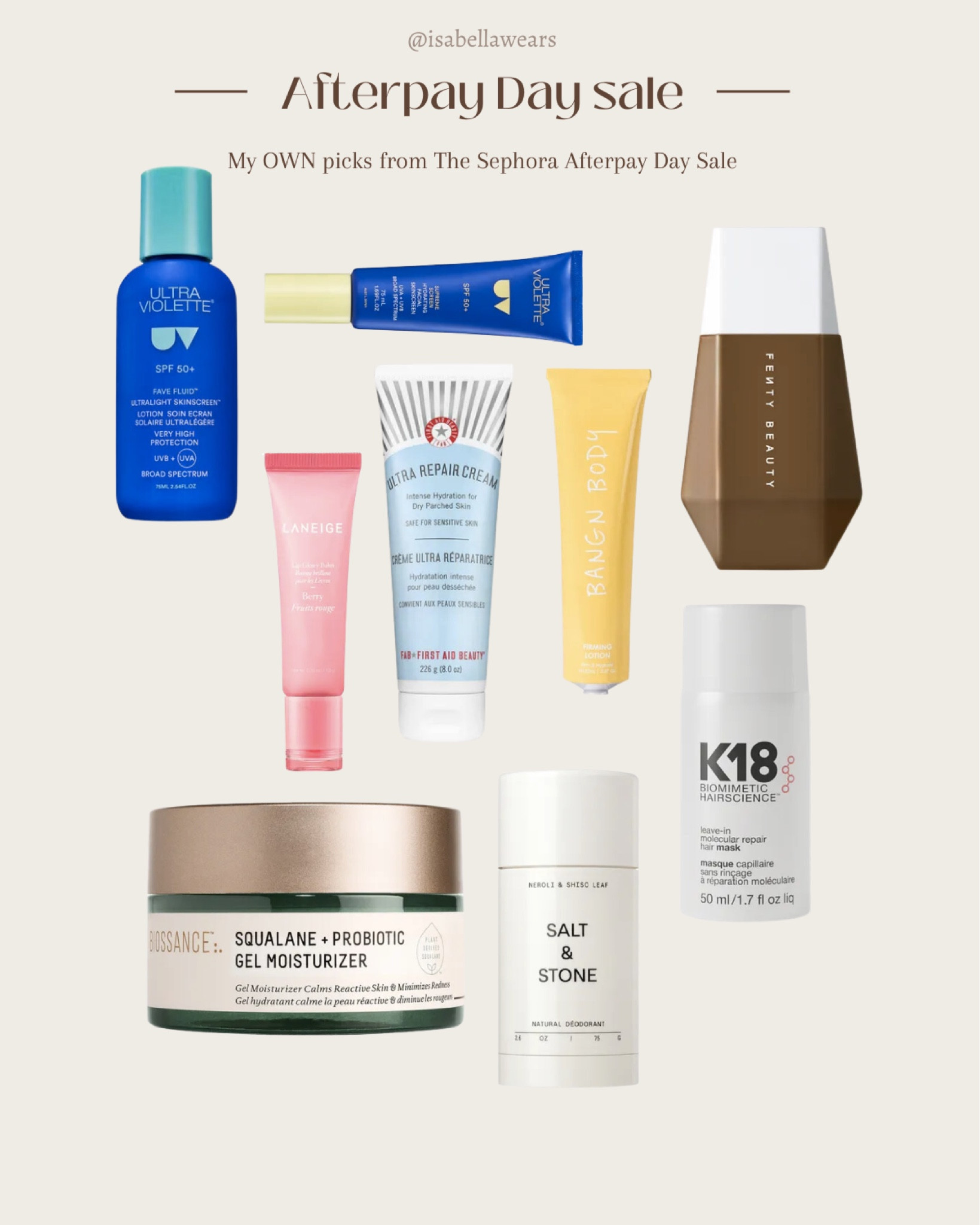 ON SALE: Sephora favourites I’ve tried and tested! These are on sale in the Afterpay Day Sales 🥰 

#LTKaustralia #LTKsalealert #LTKbeauty