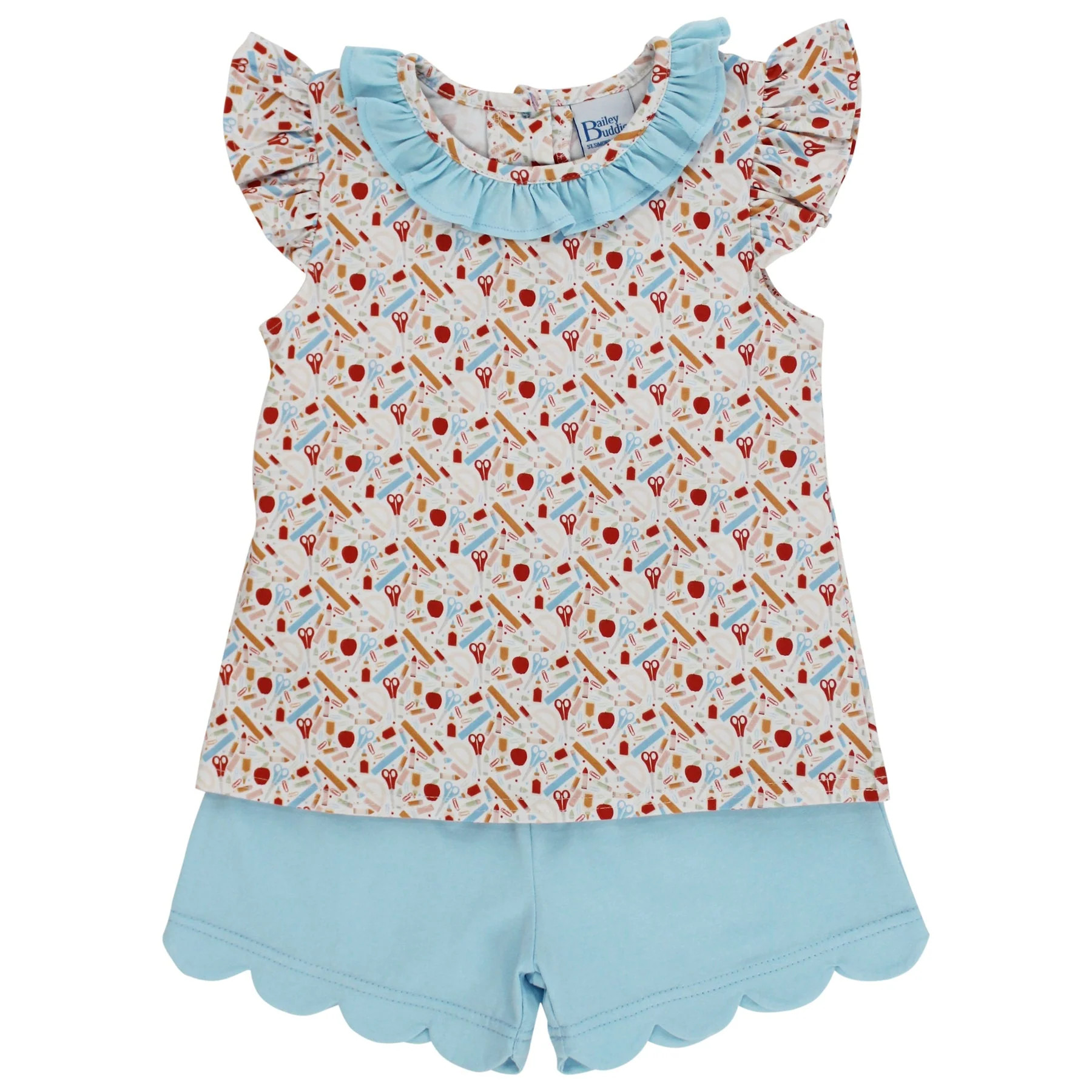 Bailey Boys- School Days - Girls Short Set | Persnickety