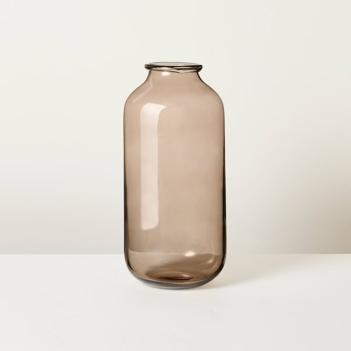 Glass Vase Tan - Hearth & Hand™ with Magnolia | Target