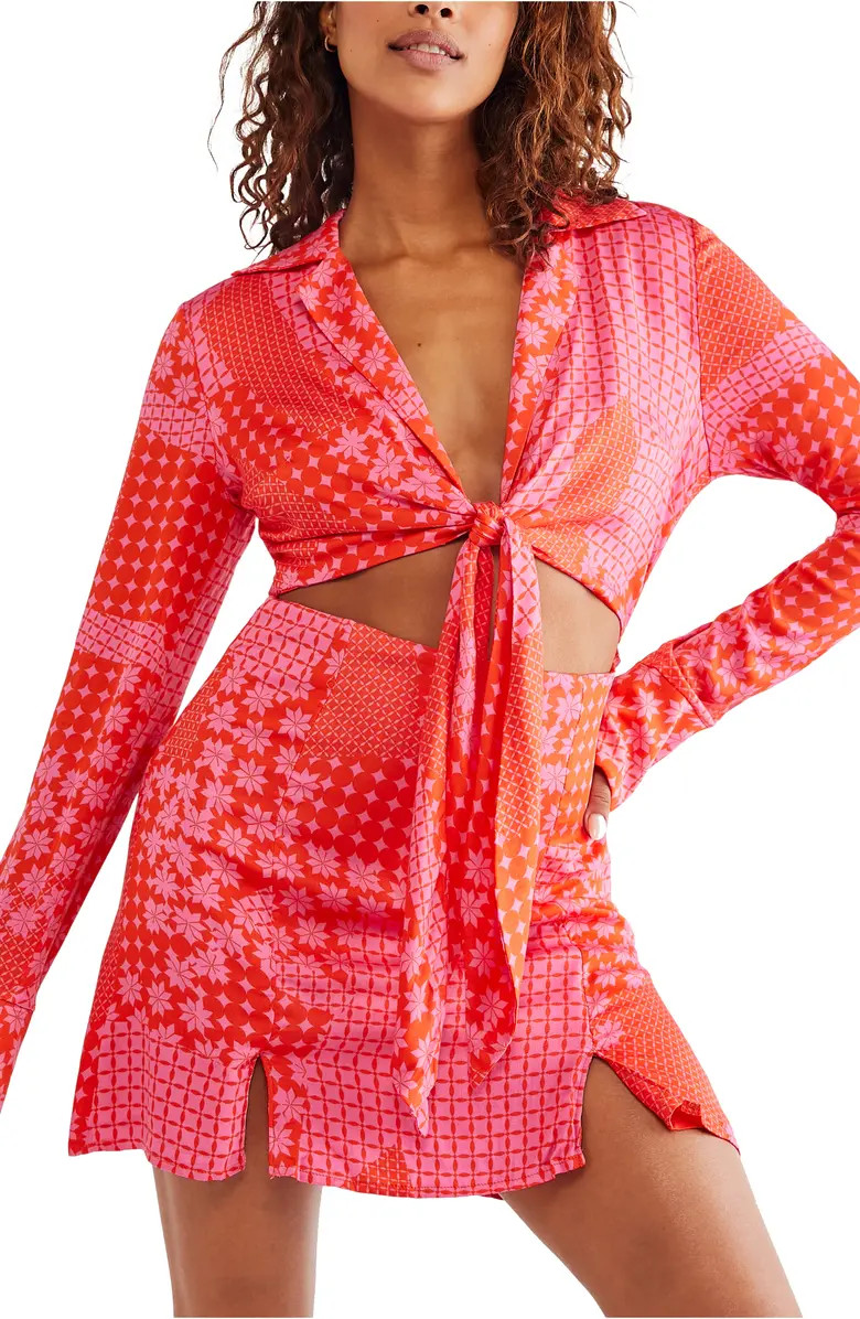 Free People Cutout Minidress | Nordstrom | Nordstrom