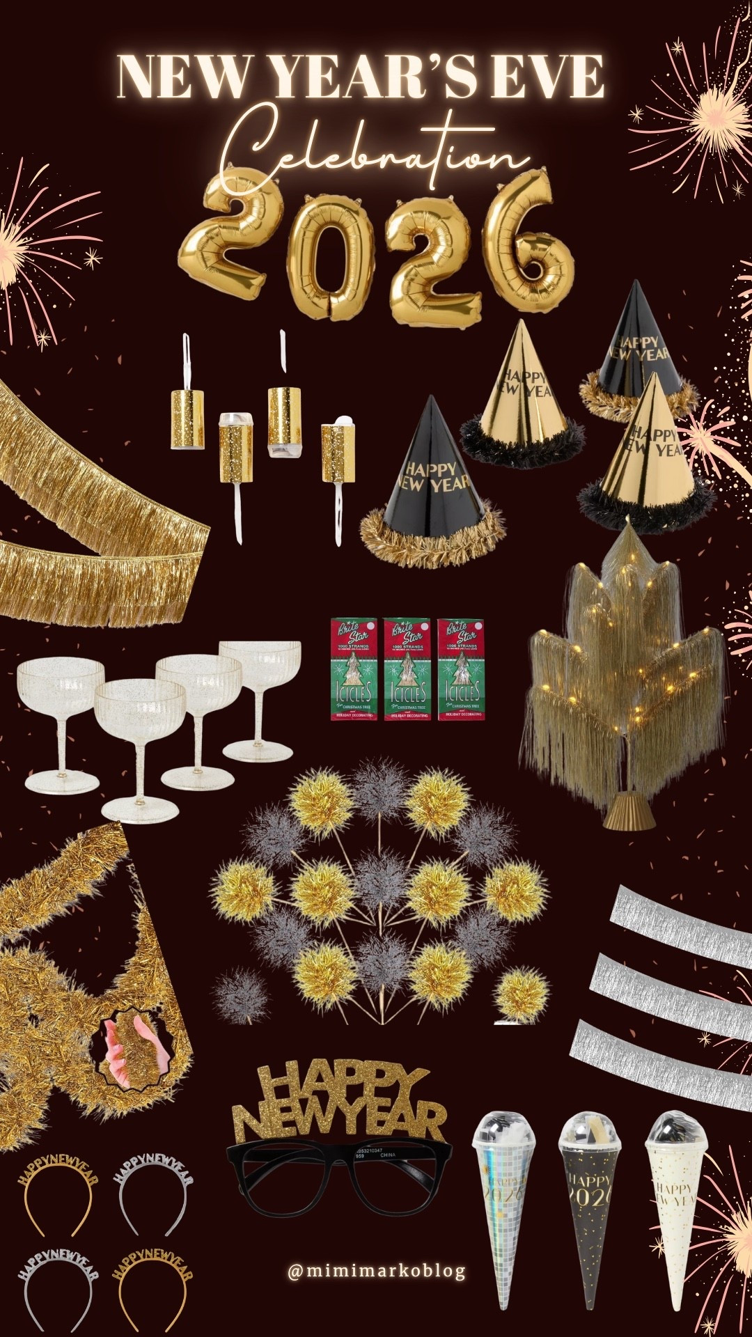 New Year’s Eve party decor! Lots of  $5 pieces! 

#LTKSeasonal #LTKHome #LTKHoliday
