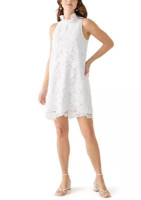 Crown & Ivy™ Women's Sleeveless 3D Lace Dress | Belk