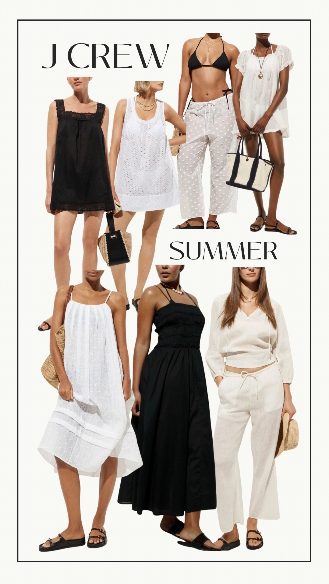 J Crew Summer outfits, cover ups, linen pants, dresses

#LTKSeasonal #LTKSaleAlert #LTKootd