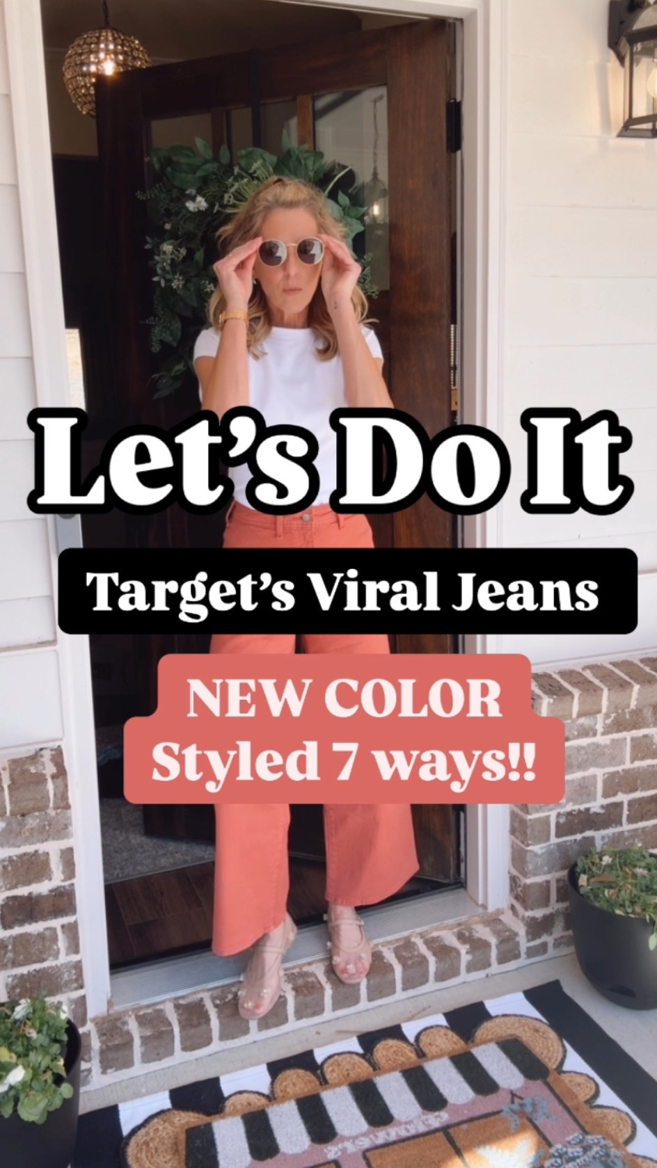 New color alert! You know I had to grab these viral Target sailor jeans in this stunning reddish-pink shade! 😍 Trust me- these are going to be the color you wear on repeat this spring- Comment NEW to get the details of these SAILOR pants (size up) and all of the tops sent right to your inbox so you can be an outfit repeater too! Everything is linked—shop before they’re gone! 🔗 Happy SHOPPING!!

You’ve seen the viral Target sailor jeans, but have you seen them in this color?! This rich reddish-pink is everything—bold, fun, and surprisingly versatile! ✨ And for under $30, they’re a no-brainer. Trust me, you’ll be reaching for these nonstop!
I’m styling them multiple ways because YES, they go with everything! I am wearing size 2- all tops are size small- 

Which look is your fave? 💕👇🏼

I am 5’5 for reference!! 


#TargetStyle #AffordableFashion #WardrobeEssentials #StyleOnABudget #TrendyAndTimeless
