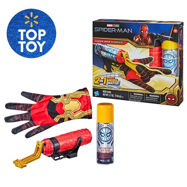 Marvel Spider-Man Super Web Slinger Role-Play Toy, Shoots Webs or Water, Great for Halloween Cost... | Walmart (US)