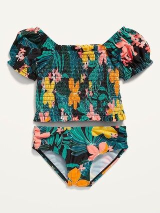 Smocked Tankini Swim Set for Toddler Girls | Old Navy (US)