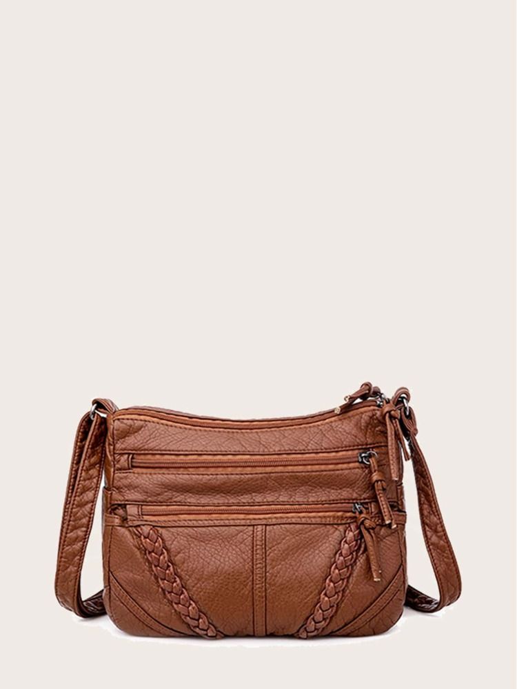 Braided Detail Crossbody Bag | SHEIN