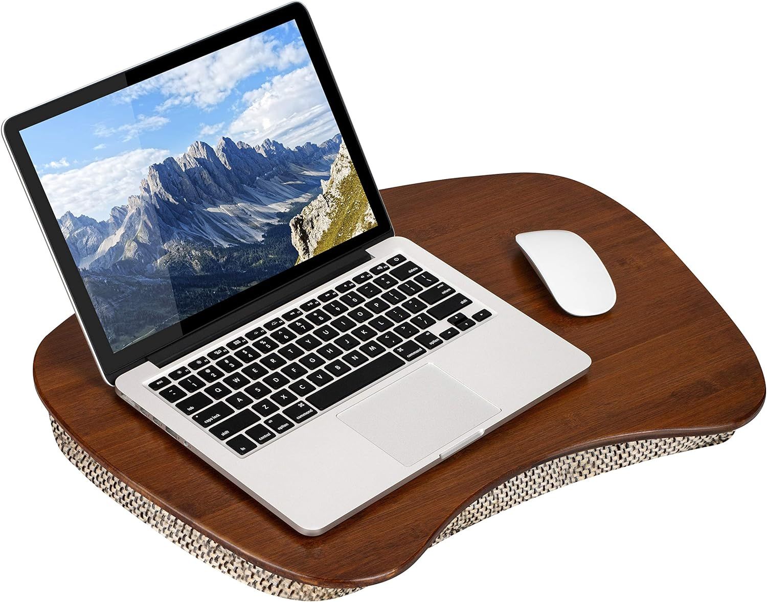 LapGear Bamboo Lap Desk - Chestnut Bamboo - Fits up to 17.3 Inch Laptops - Style No. 91692 | Amazon (US)