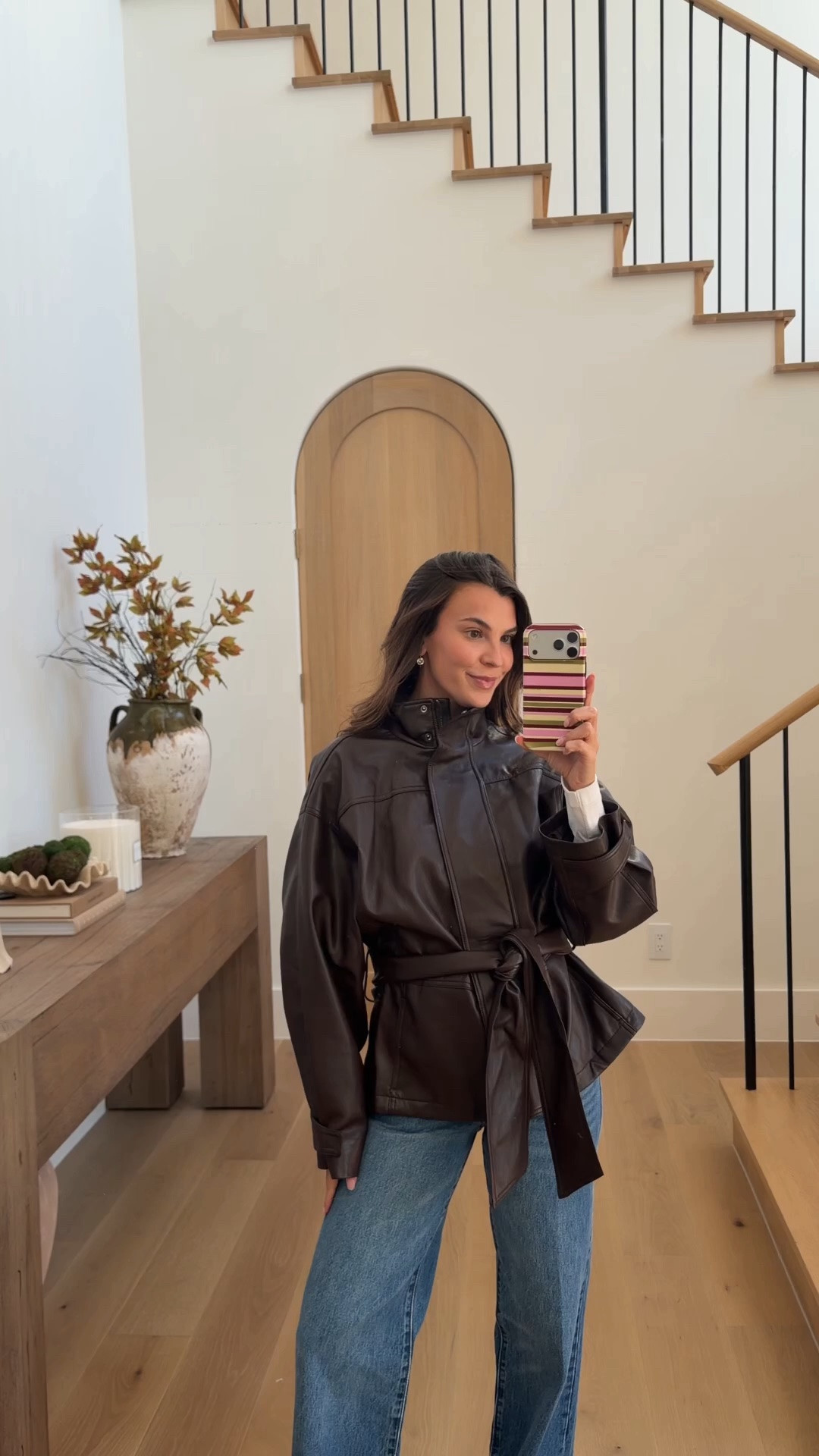 THE jacket for fall! Wearing size small and on sale right now use code: MNG30 ! 

#mangofinds #falljackets #fallstaples