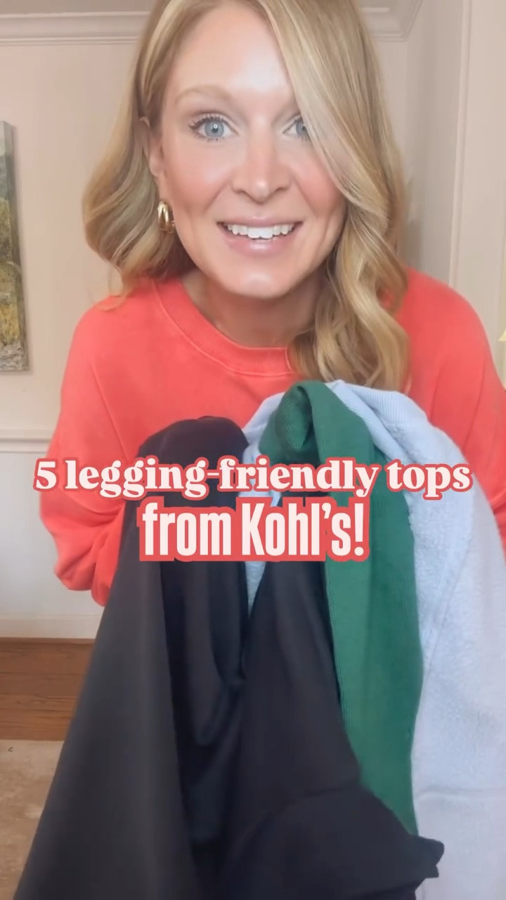 Legging season! 😍 

Fall is leggings season and I found five tops from Kohls that are the perfect length! They cover your rear, are super cozy and warm, and are available in tons of colors! 
Lots more options linked!

#kohls #kohlsfinds #kohlsdeals #leggings #leggingsfashion #fallfashion #outfitinspiration #styleinspiration #casualstyle #everydayoutfit


#LTKFindsUnder50 #LTKStyleTip