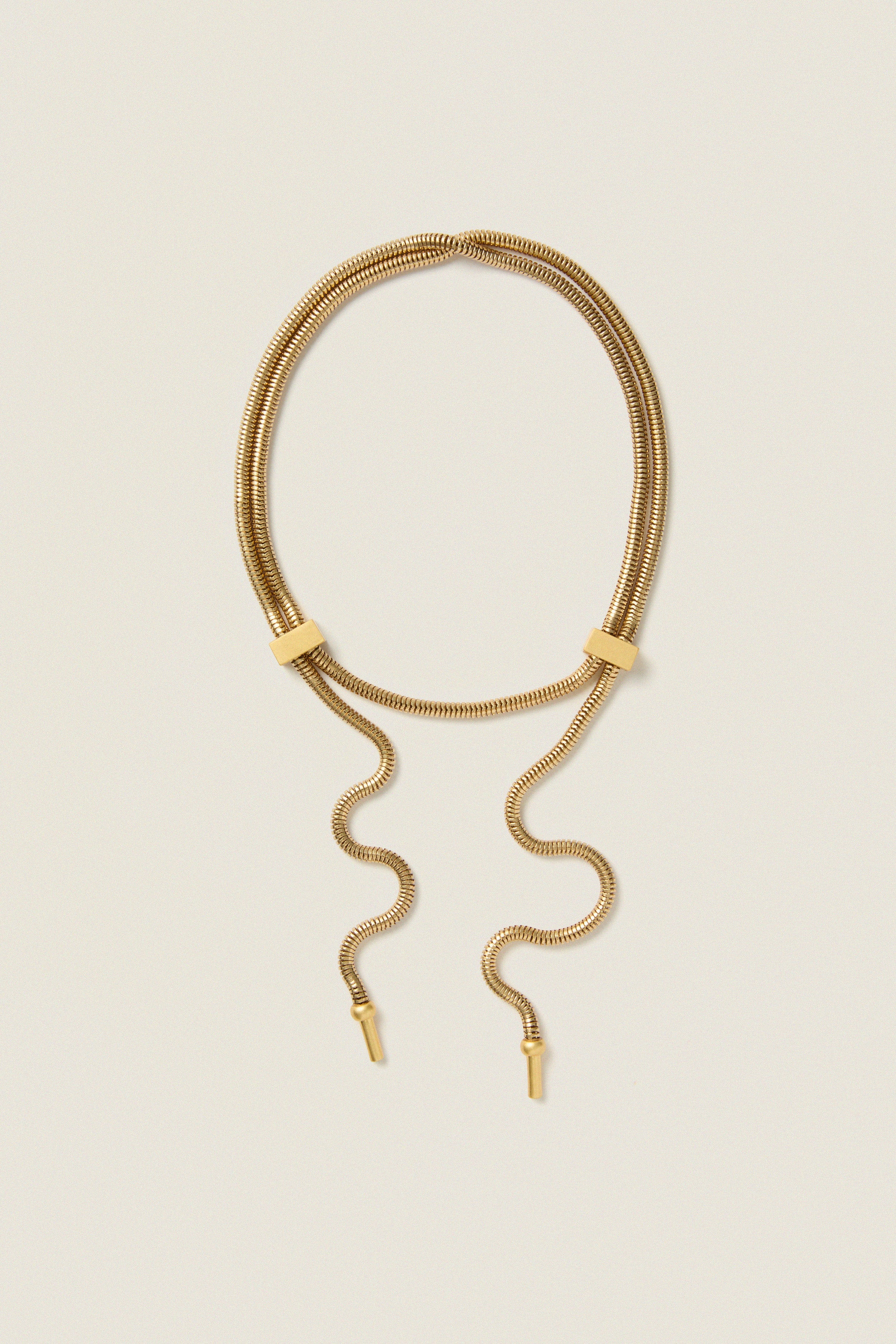 Soft Gold Laina Necklace | Tuckernuck (US)