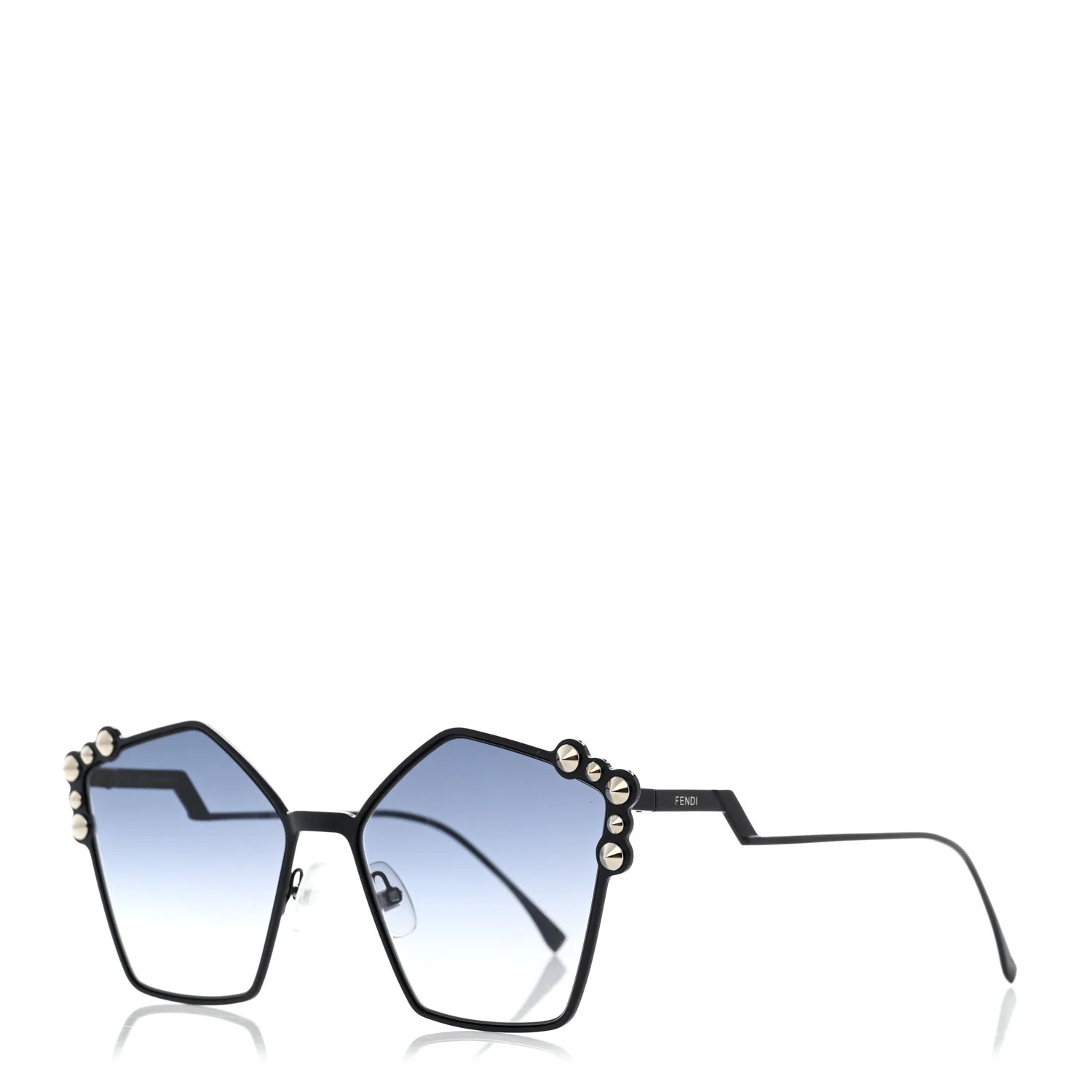 Geometric Dots Sunglasses FF 0261/S Black | FASHIONPHILE (US)