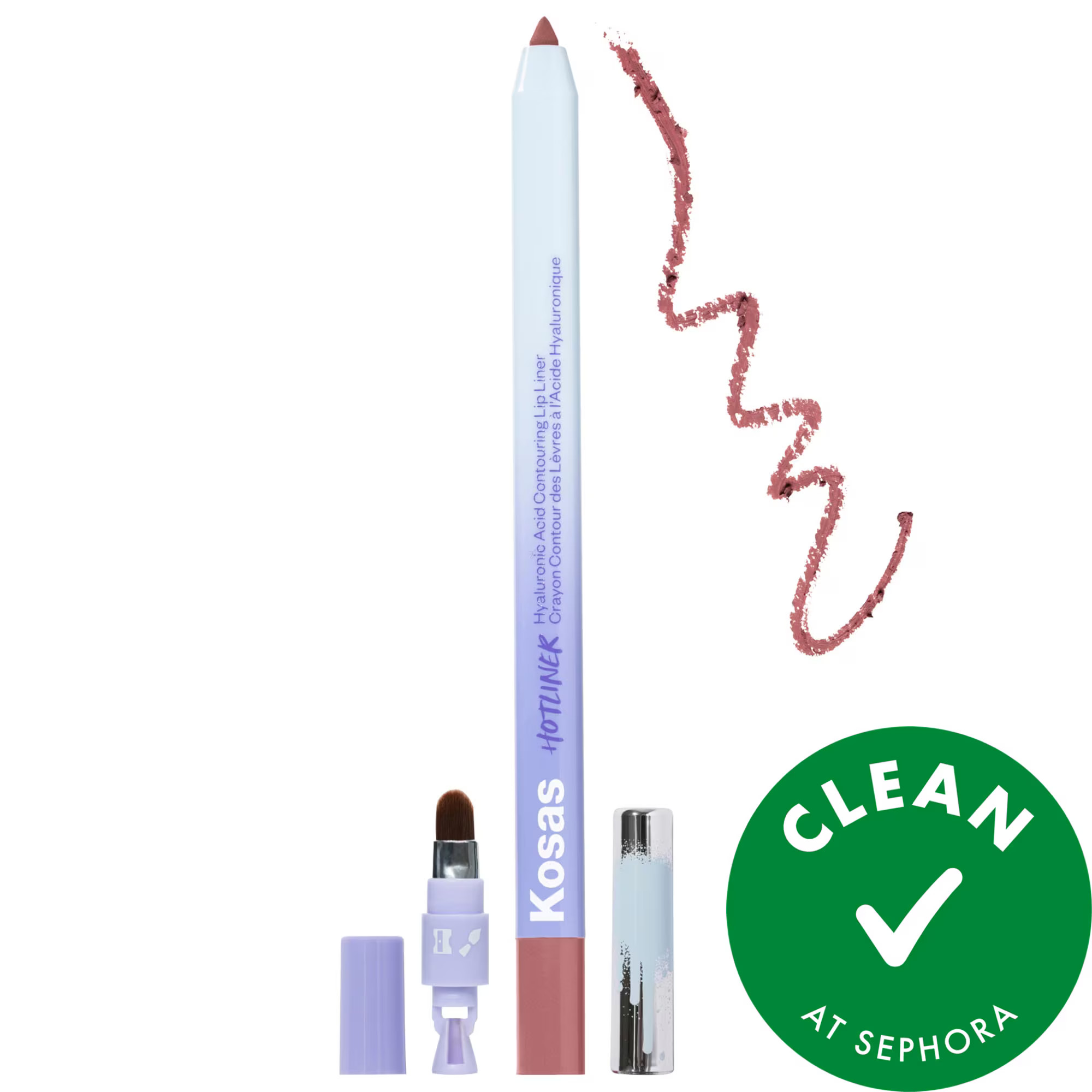 Kosas Hotliner Hyaluronic Acid Contouring Lip Liner Mega .02 oz / 0.5 g | Sephora (US)