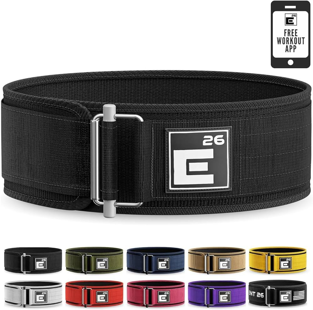 Element 26 Self-Locking Weight Lifting Belt - Premium Weightlifting Belt for Serious Functional F... | Amazon (US)
