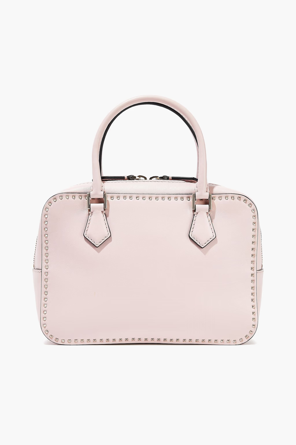 Stud Stitching leather shoulder bag - pastel pink - One Size | The Outnet (UK and Europe)