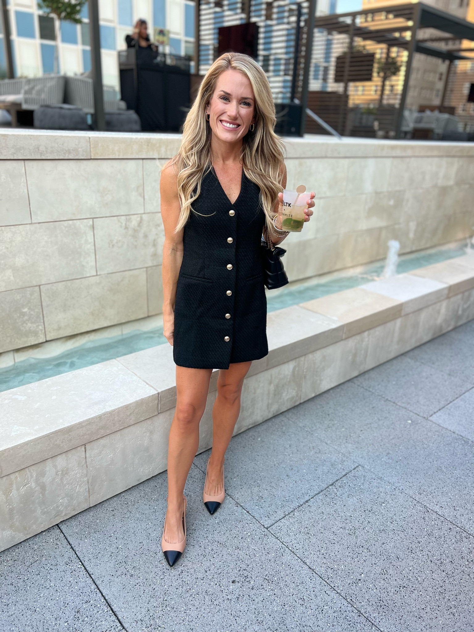 Quiet elegance
Black dress
Sling back shoes 

#LTKCon #LTKStyleTip #LTKFallSale