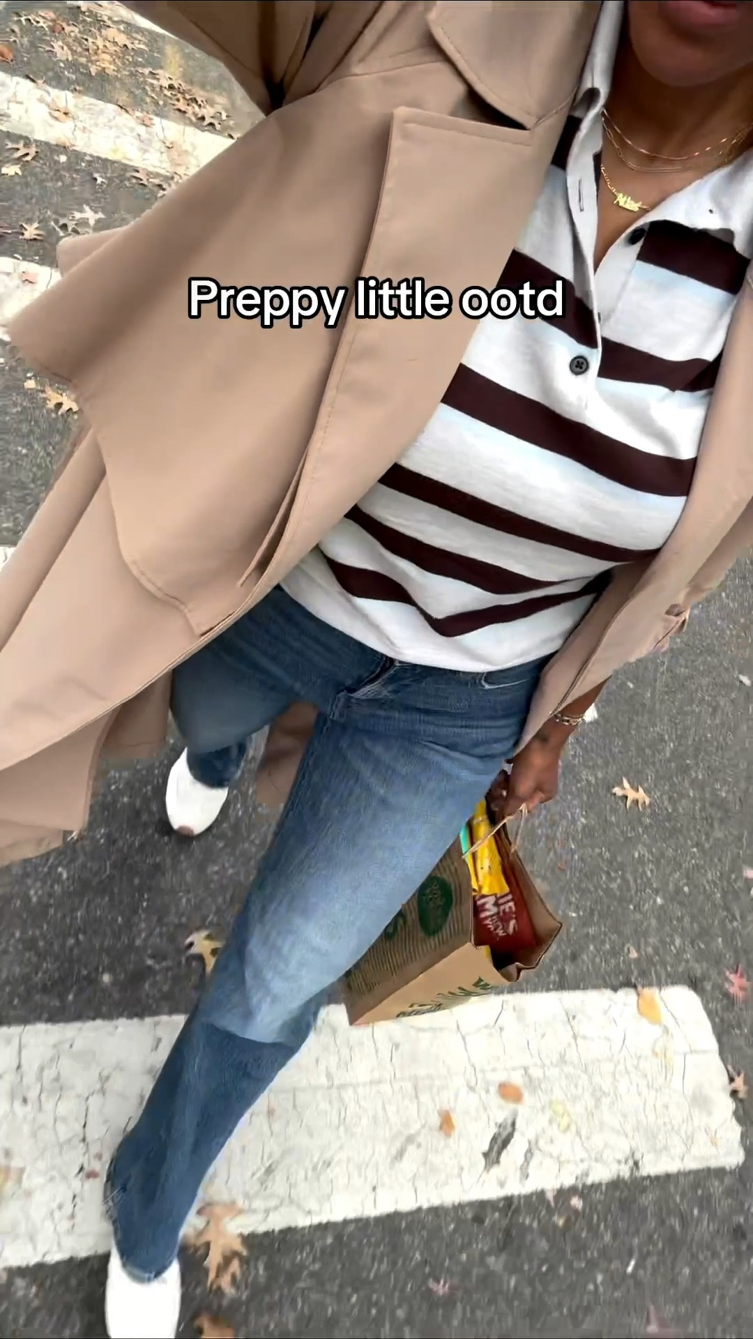 Cute little preppy fit! Trench is old from H&M 

#LTKFindsUnder100