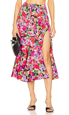 AMUR Clyde Skirt in Vintage Flowers from Revolve.com | Revolve Clothing (Global)