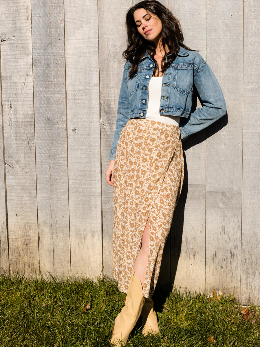 Jianna Wrap Maxi Skirt | ABLE Clothing