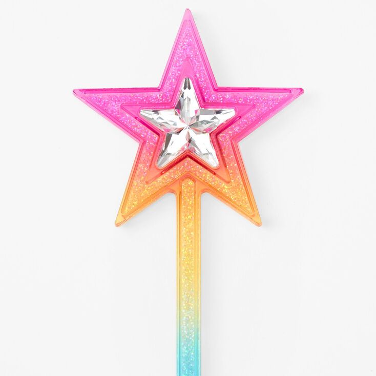 Claire's Club Rainbow Star Wand | Claire's (US)