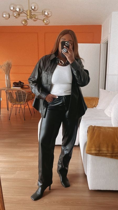 Leather on leather is the new vibe for 2024 💣

#LTKmidsize #LTKstyletip #LTKeurope