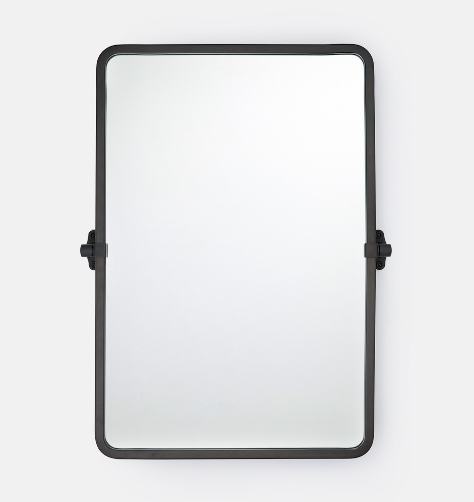 Tolson Rounded Rectangle Pivot Mirror | Rejuvenation