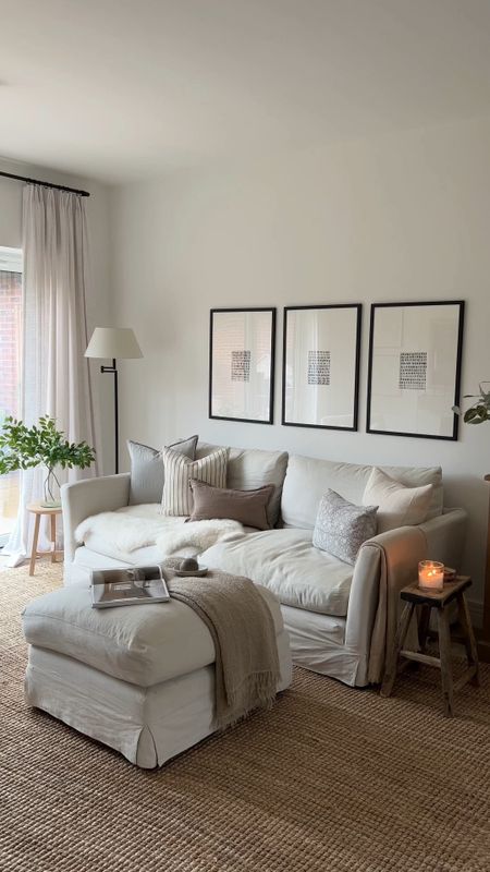 Modern rustic living room decor in soft neutral colours 

Home decor | interiors | living room ideas 

#LTKeurope #LTKhome