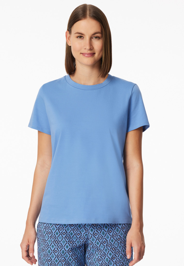 Shirt kurzarm aqua - Mix+Relax | SCHIESSER | schiesser.com DE