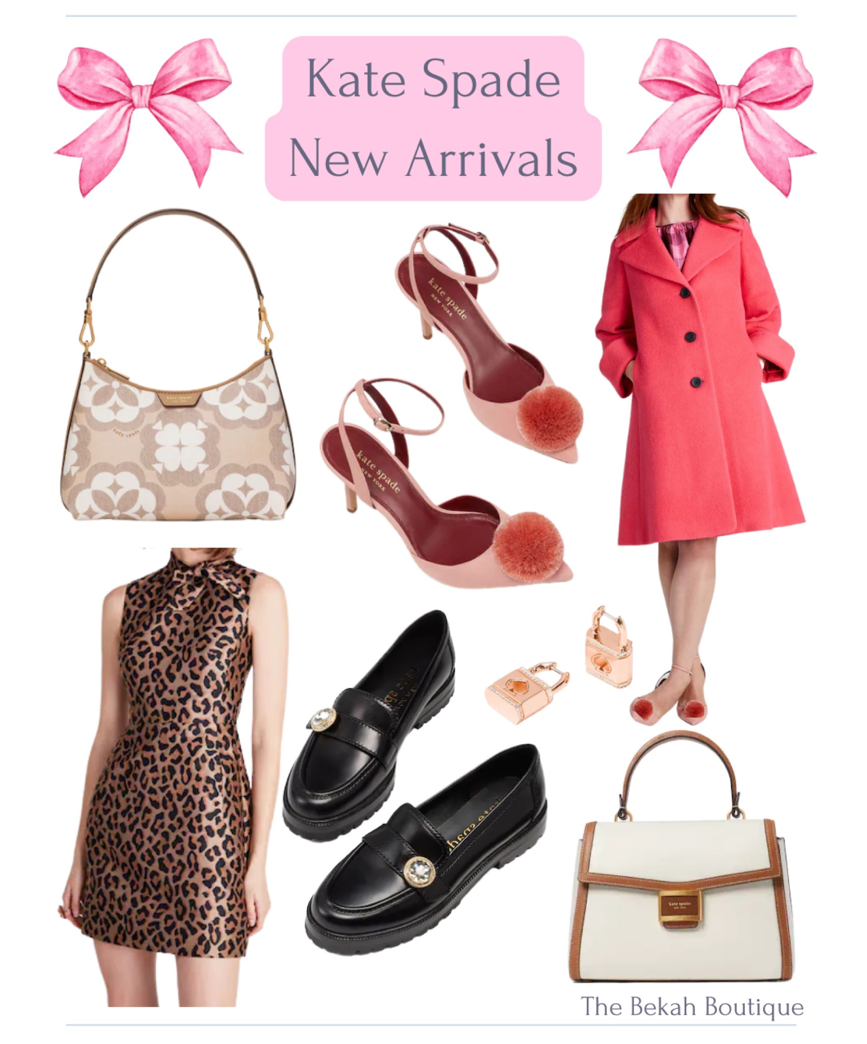 Kate Spade has the cutest new arrivals for fall right now, and I’m sharing links to all of my favorites on The Bekah Boutique today. Those pom pom heels = to die for. 😍

#LTKstyletip #LTKshoecrush