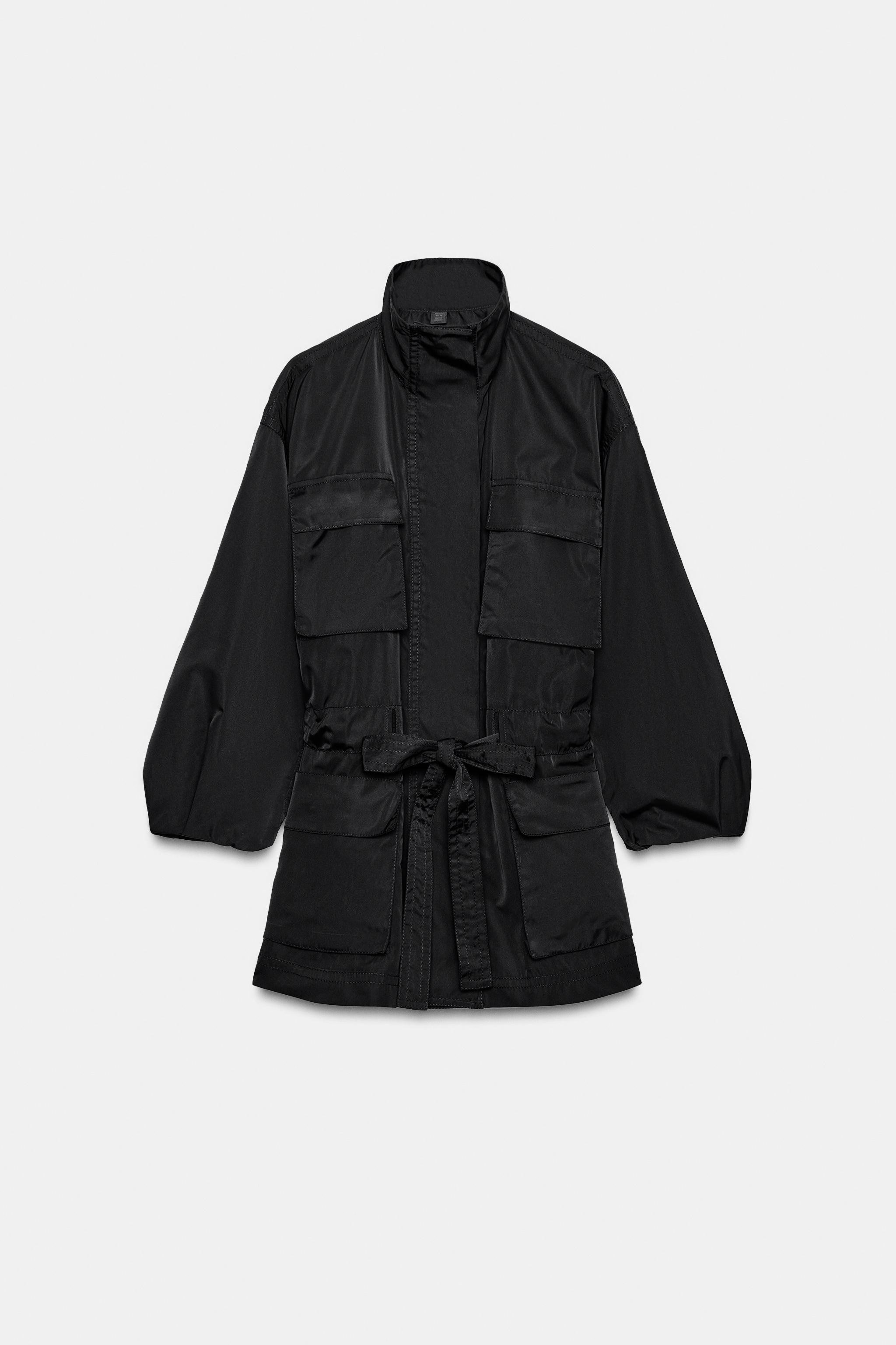 ZW COLLECTION BELTED JACKET | Zara UK