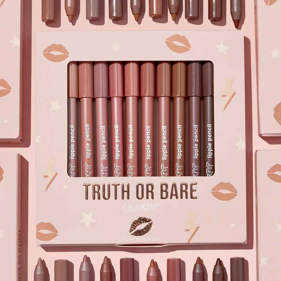 ColourPop®: Truth or Bare | Lippie Pencil Vault | Colourpop