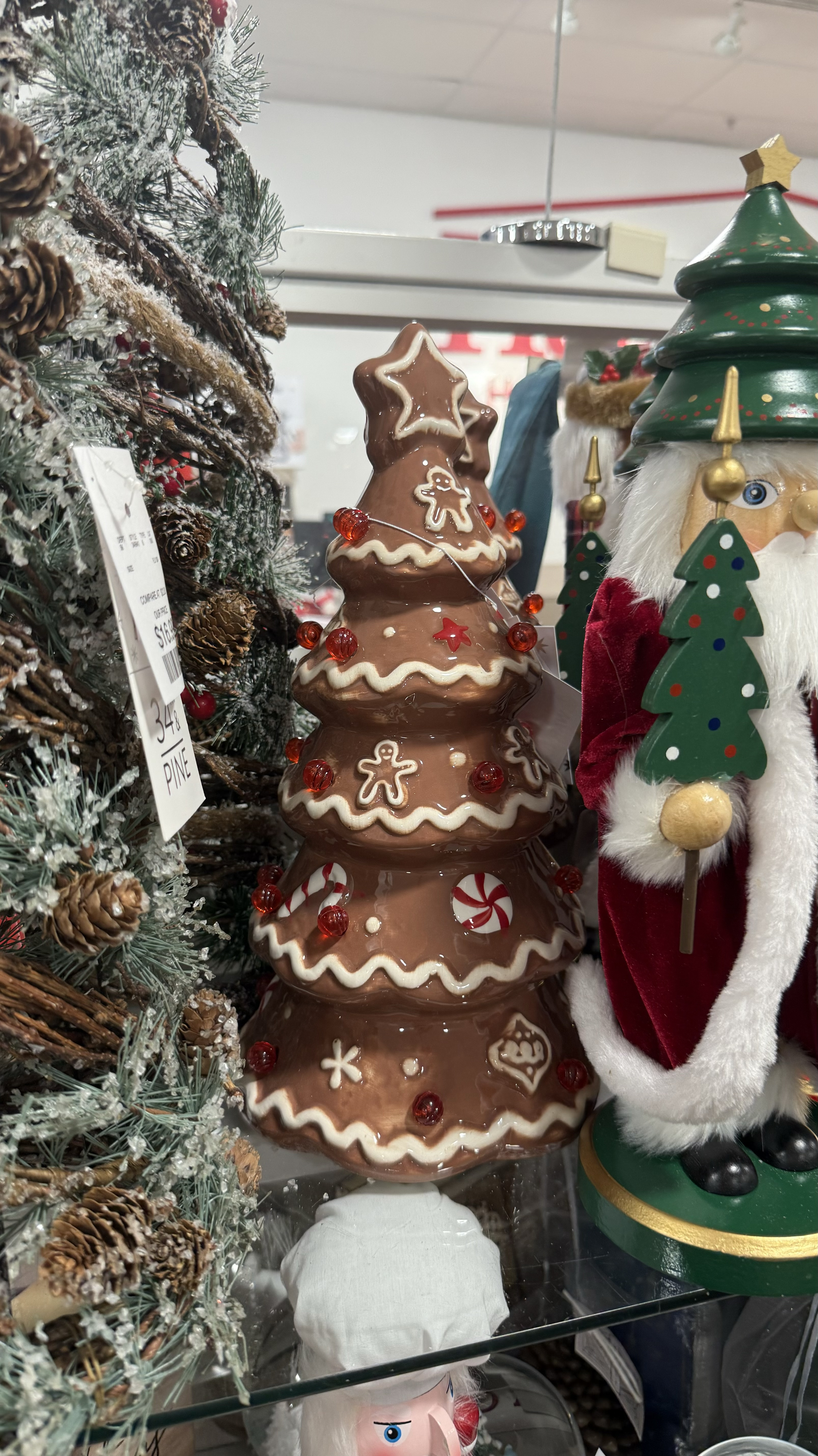 I think this is the year of gingerbread! Do you love all the gingerbread decor this year? #gingerbread #santa #christmastree #christmas #christmasdecor #holiday #gingerbreadtree #hgfinders #nutcracker 

#LTKHome #LTKFindsUnder50 #LTKHoliday