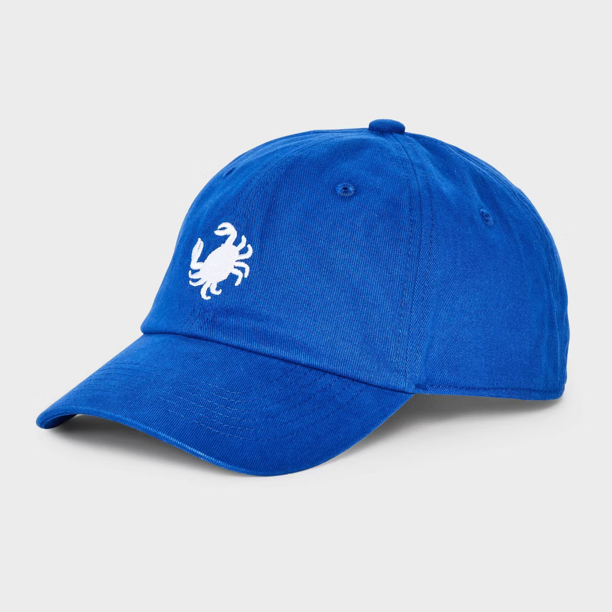 Men's Crab Baseball Hat - Goodfellow & Co™ Blue | Target