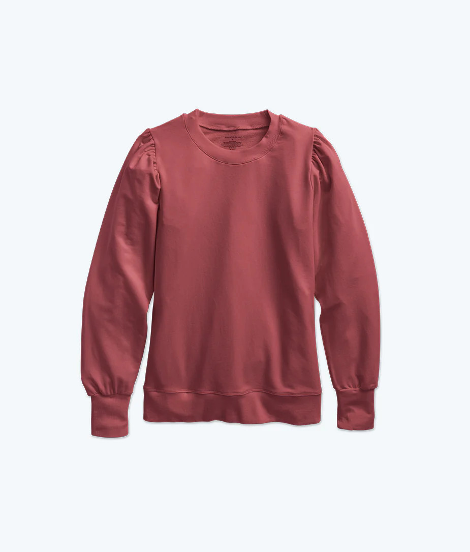 The Softest French Terry Puff Sleeve Pullover 
            | 
              
              $75
  ... | SummerSalt