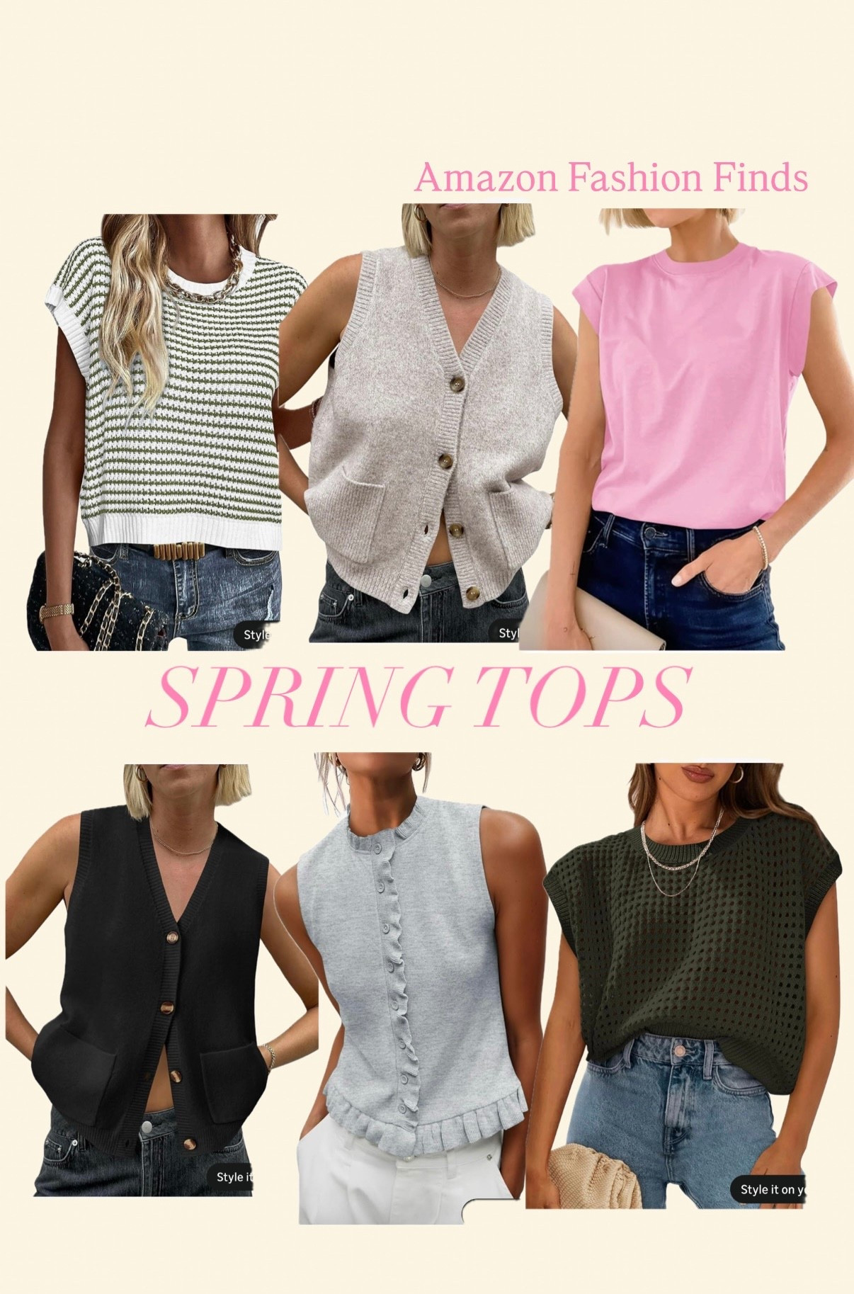 Amazon spring fashion tops 

#womens #spring #springfashion #springstyle #tops #springoutfit2026 #amazon #amazonstyle #trendjng #sweater



#LTKSaleAlert #LTKU #LTKSeasonal