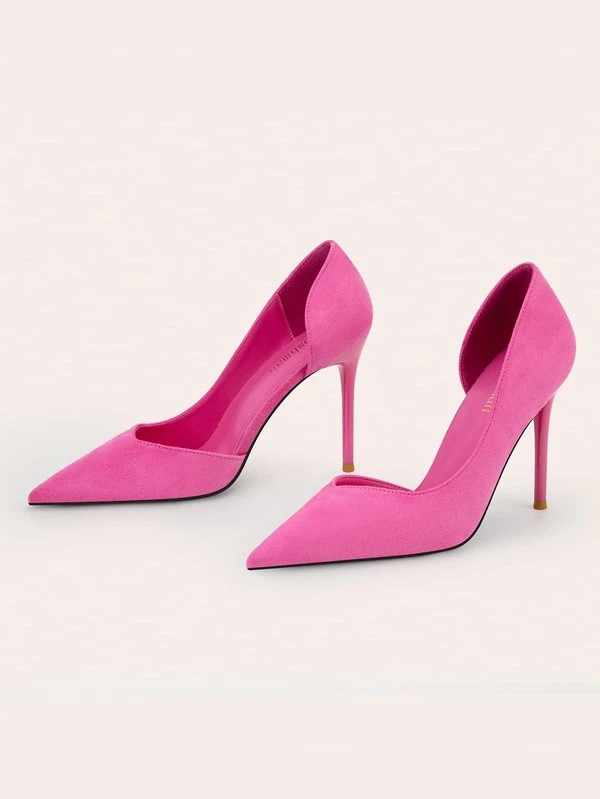 Point Toe Stiletto Heeled Court Pumps SKU: sx2204142445375274(57 Reviews)$31.00Make 4 payments of... | SHEIN