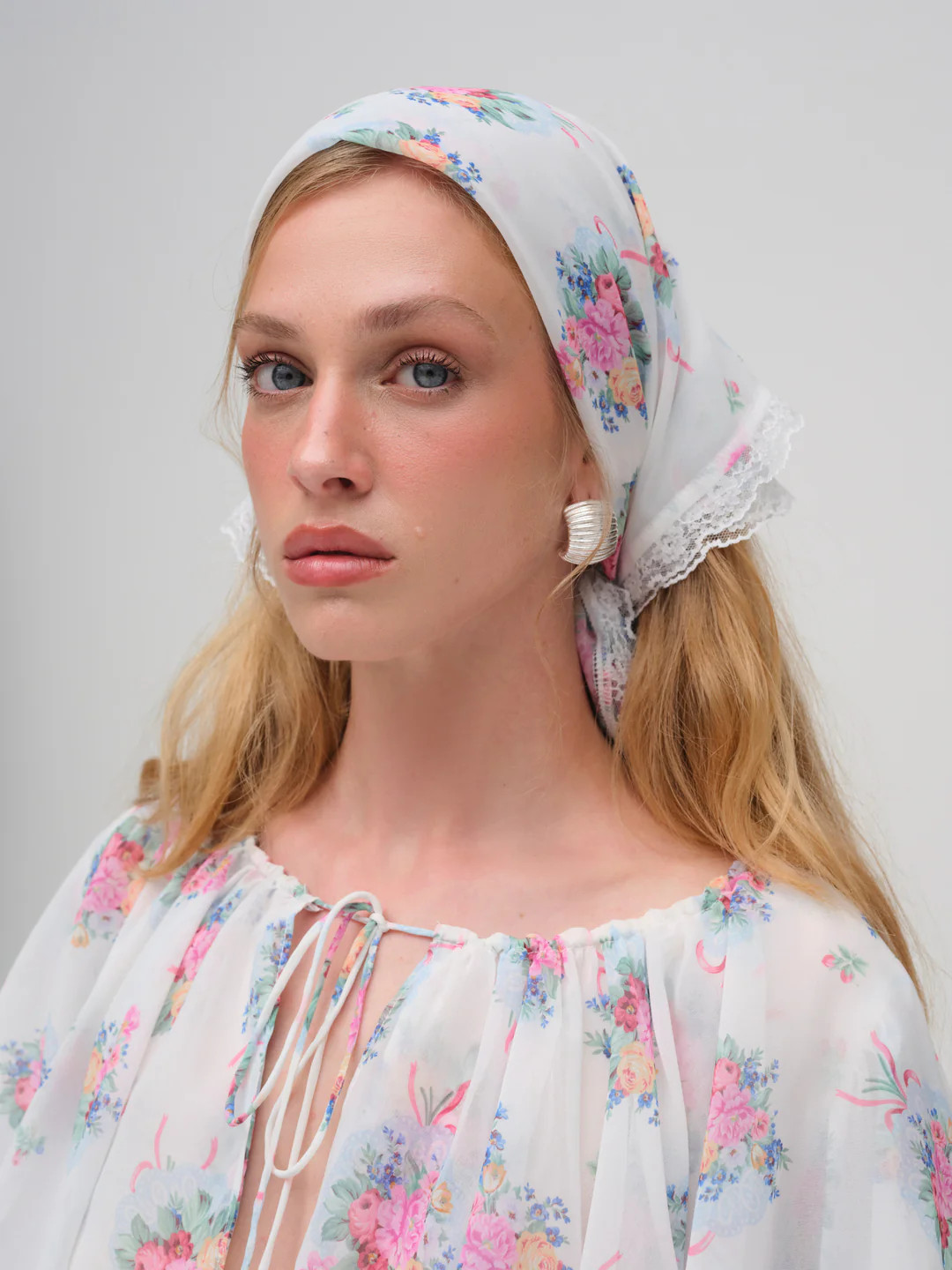 Doily Bouquet Headscarf | For Love & Lemons