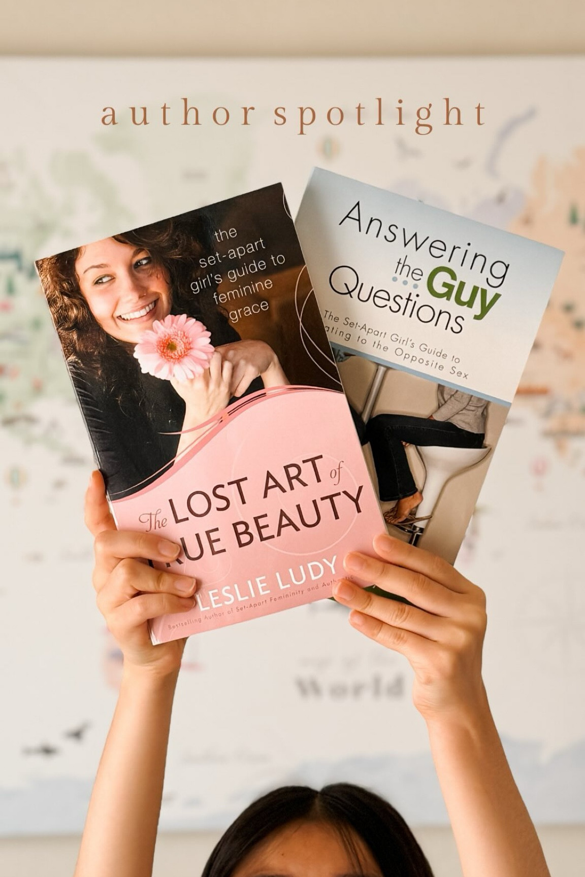 Today’s author spotlight is courtesy of my teen daughter. We were introduced to Leslie Ludy with The Lost Art of True Beauty, one of the books we read one-on-one this past year. Highly recommend!

Leslie helped bring up topics that were so relevant for today’s teen. It opened the door to great sharing and connection for us. My daughter asked if we can read more books by Leslie Ludy, so I picked up Answering the Guy Questions for this next school year.

A little more about Leslie Ludy:
*passionate about helping young women discover Christ’s design for their lives.
*known for Set Apart Femininity and Authentic Beauty, co-authored by her husband, Eric.
*very relatable, and able to open discussions about relevant topics needed.

#authorspotlight #bookstagram #booksforteens #raisingteens #homeschoolhighschool #homeschooling