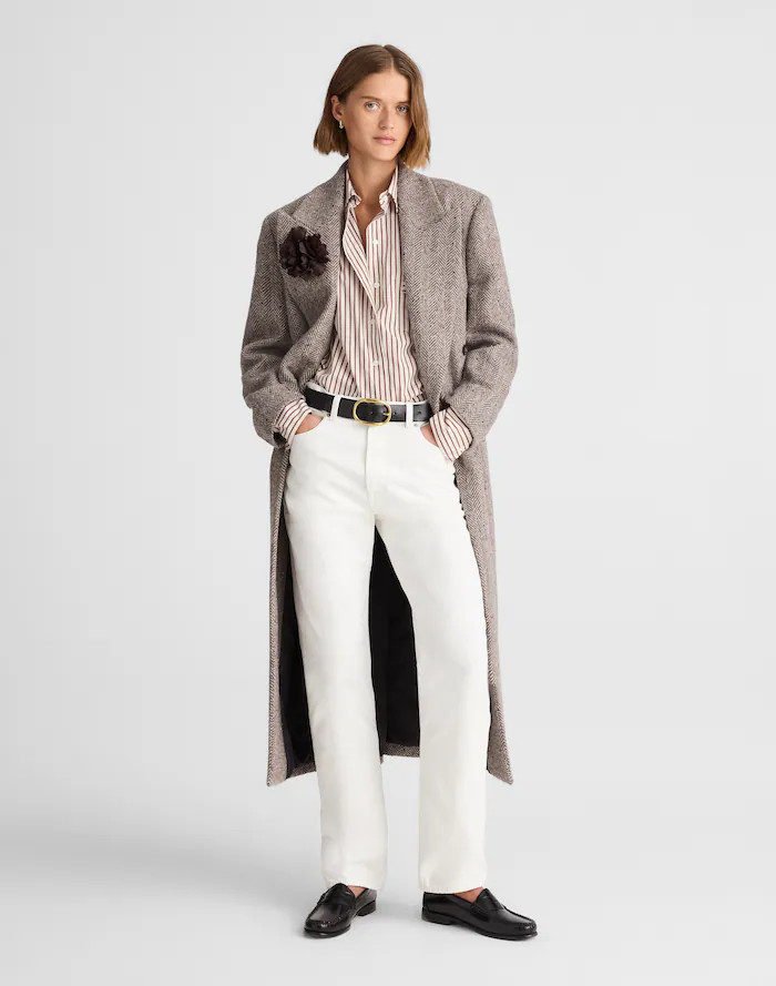 Alexa Chung for Madewell Slim Boyfriend Jean in Tile White | Madewell