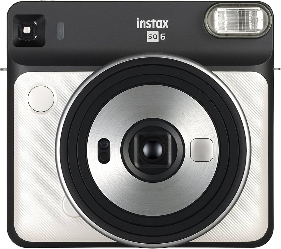 Fujifilm Instax Square SQ6 - Instant Film Camera - Pearl White | Amazon (US)