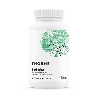 THORNE - Berberine - Dual Action Formula with Phytosome Plus Botanical Extract - Support Heart Health, Immune System, Healthy GI & More* - 30 Servings | Target