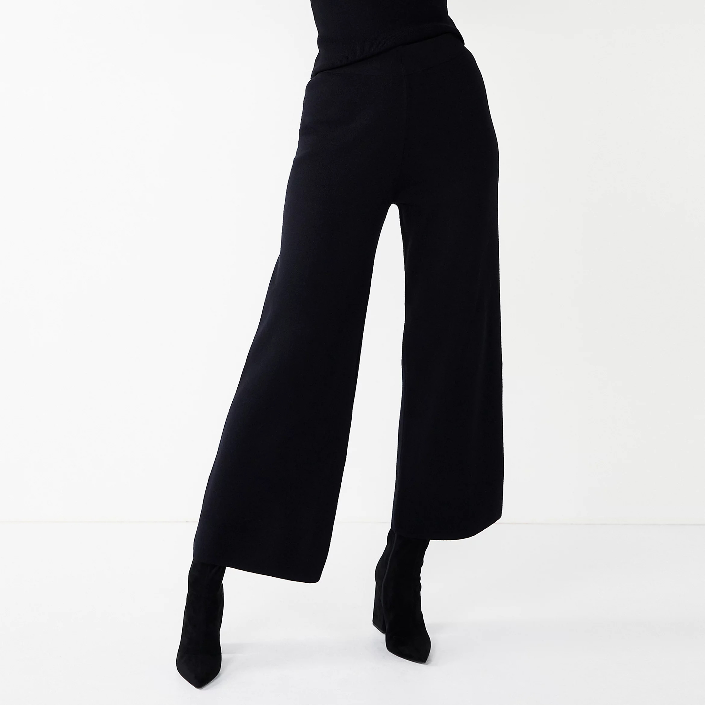 Women's Nine West Wide-Leg Sweater Pants | Kohl's