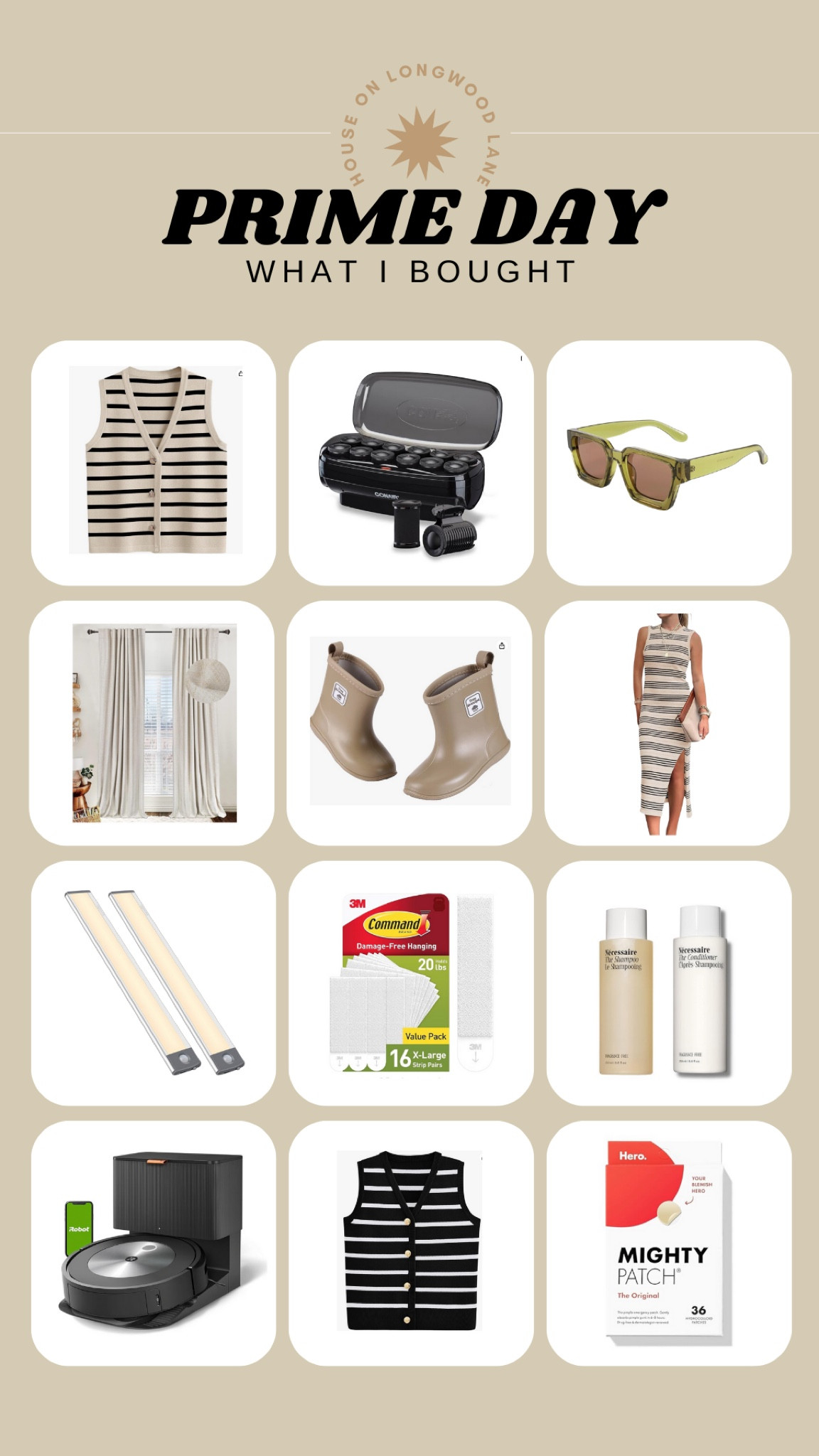 twas a good #primeday 😆 found some great finds for the whole family, refilled some beauty musts and splurged on a new robo vac!

#LTKFindsUnder100 #LTKSummerSales #LTKSaleAlert